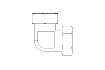 角螺栓紧固装置 L 28/28 St DIN2353