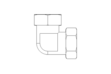 角螺栓紧固装置 L 28/28 St DIN2353