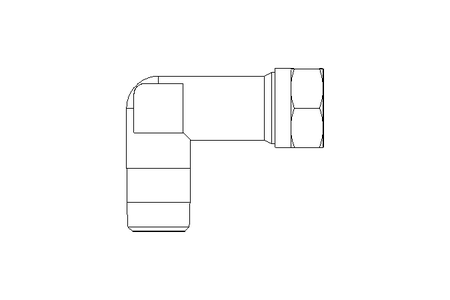 Conector roscado p/ tubos LL 4 M8x1