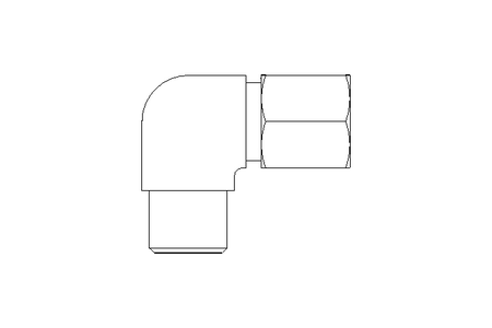 管道螺栓紧固装置 LL 6 M10x1 St-Zn gelbchr.