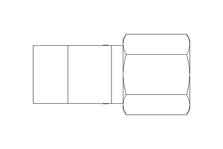 管道螺栓紧固装置 LL 6 M10x1 St-Zn gelbchr.