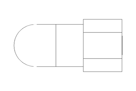 Raccord à vis coudé L 6 R1/8" A4 DIN2353