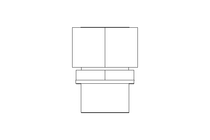 Connecting piece L 22 G3/4" St-Zn