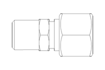 管道螺栓紧固装置 L 12 R1/4" 1.4571 DIN2353