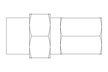 Raccord de branchement L 6 G1/4" Niro