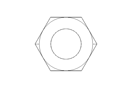 Dado di raccordo LL 8 M12x1 1.4571