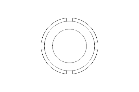 Nutmutter F DN32 1.4301 DIN11851