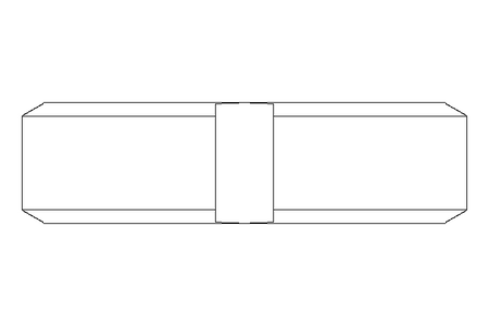 Slotted nut F DN40 1.4404 DIN11851