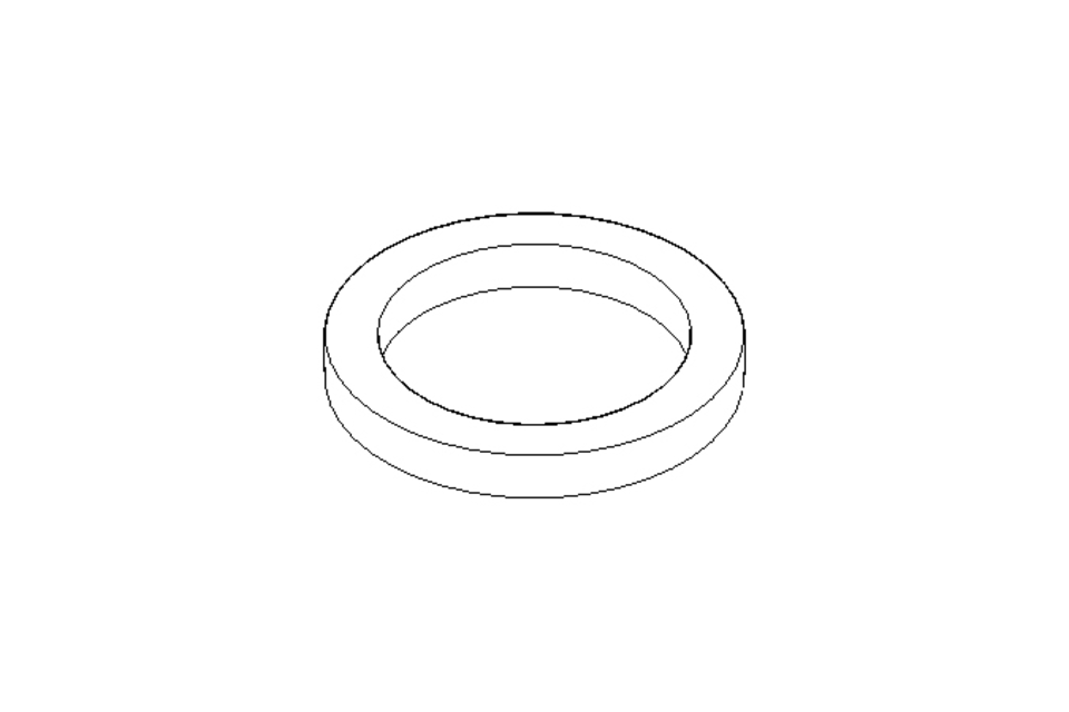 Уплотнительное кольцо G DN25 FPM