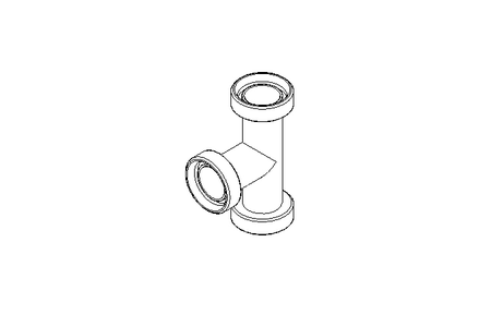 Conector T DN 40 NR.222 1.4301