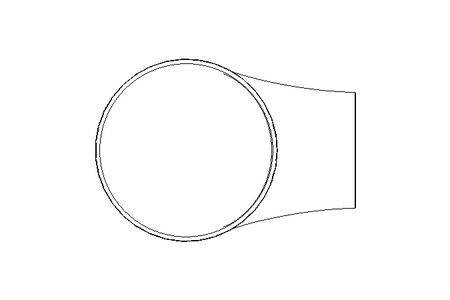 REDUCING BOW SS-90 DN 80/DN 50  1.4404