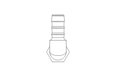 Conexão roscada R1/2"