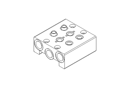 Anschlussblock G1/4