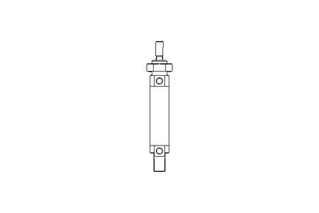 Cilindro de duplo efeito DSNU-25-50-PPVA