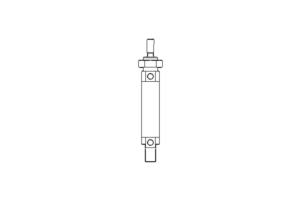 Cilindro de duplo efeito DSNU-25-50-PPVA