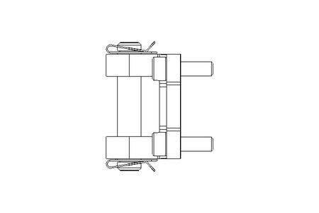 Flange articulada para cilindro SNCB-32