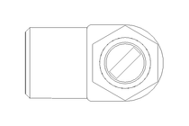 Drosselrückschlagventil G1/4 0,3-10 bar