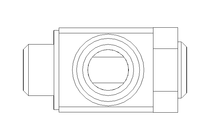 Drosselrückschlagventil G1/8 0,3-10 bar