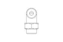 PIPE SCREW CONNECTOR G1/8 AD=4