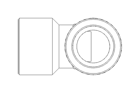 ANGLE CONNECTOR  201M  1/2-1/2