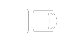 ANGLE CONNECTOR  2020  1/4-1/4