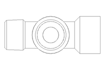 CONECTOR EN T  2070  3/8-3/8