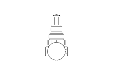 Druckregler 0,07-0,6 G 1/4