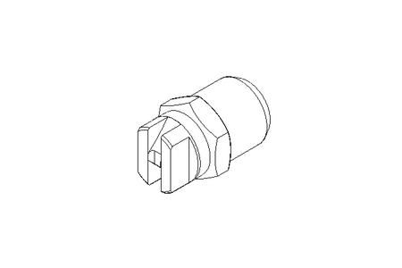 FLAT JET NOZZLE H-1/4-VV-SS