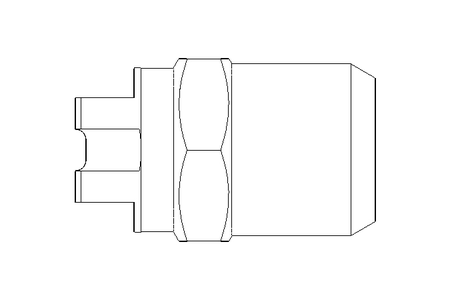 FLAT JET NOZZLE H-1/4-VV-SS