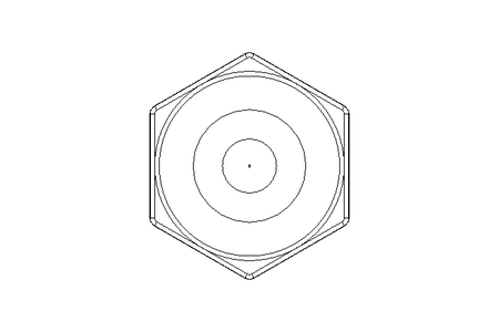 Vollstrahldüse 1/4 NPT Niro