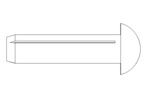 Grooved drive stud ISO8746 3x12 A2