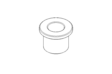 Plain bearing bush V 8x12x16x12x2