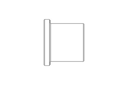 Plain bearing bush V 30x38x46x40x6