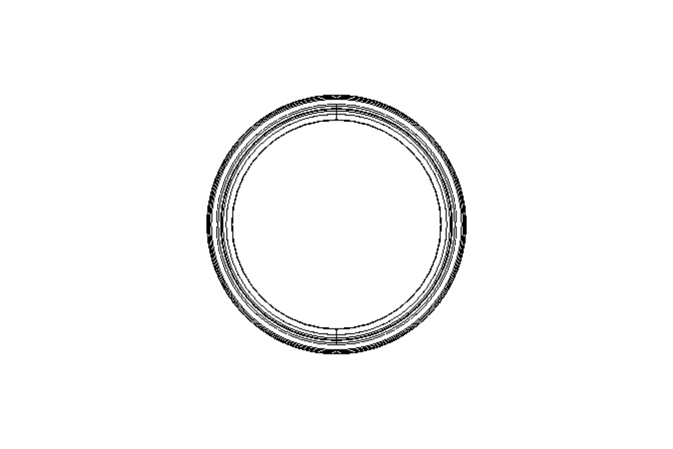 Кольцо для уплотнения вала B1 65x80x8