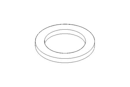 Junta de anillo A 8,2x11,4x1 CU DIN7603