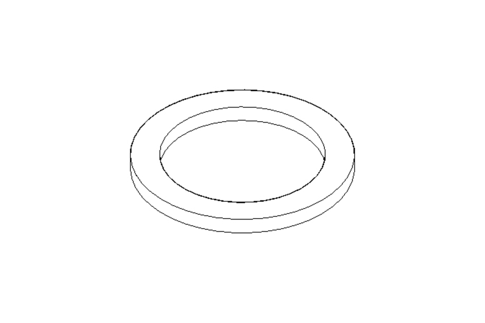 Sealing ring A 10.2x13.4x1 CU DIN7603
