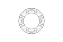 Grooved ring NG 8x13x4 NBR