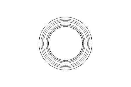 Grooved ring PNN 12x18x4 NBR