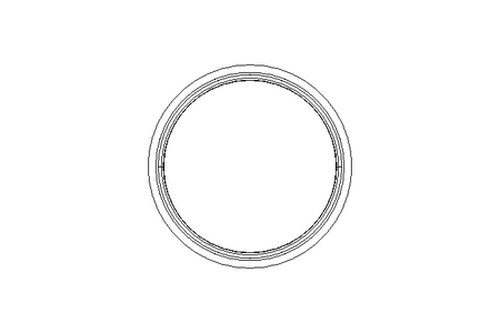 Sealing ring for needle roller bearing G