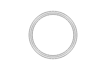 Grooved ring E5 70x81.5x7.5 NBR