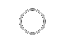 Grooved ring C2 63x75x8.5 NBR
