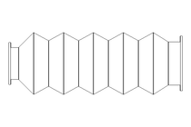 Soufflet L=100-320 d=28 D=39