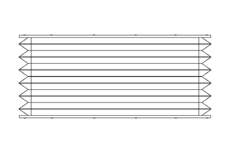 Fuelle rectangular L=810 LA= BA=