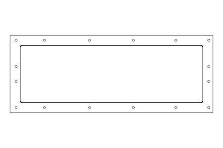 Fuelle rectangular L=810 LA= BA=