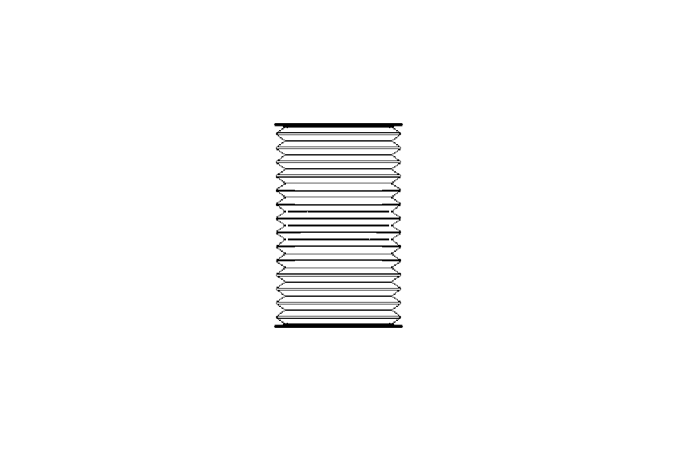 Rubber bellows L=60-460 d=190