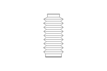 波纹管 L=40-290 d=52 D=70