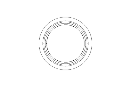 Sealing ring for needle roller bearing G