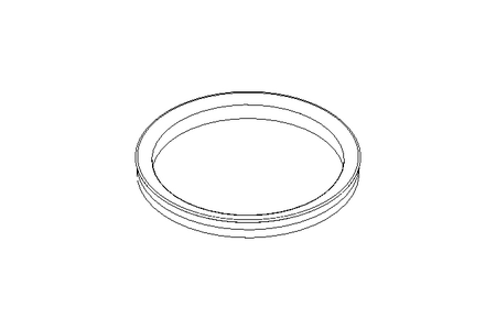 Anel de vedação V-Ring 80A 72x6 NBR