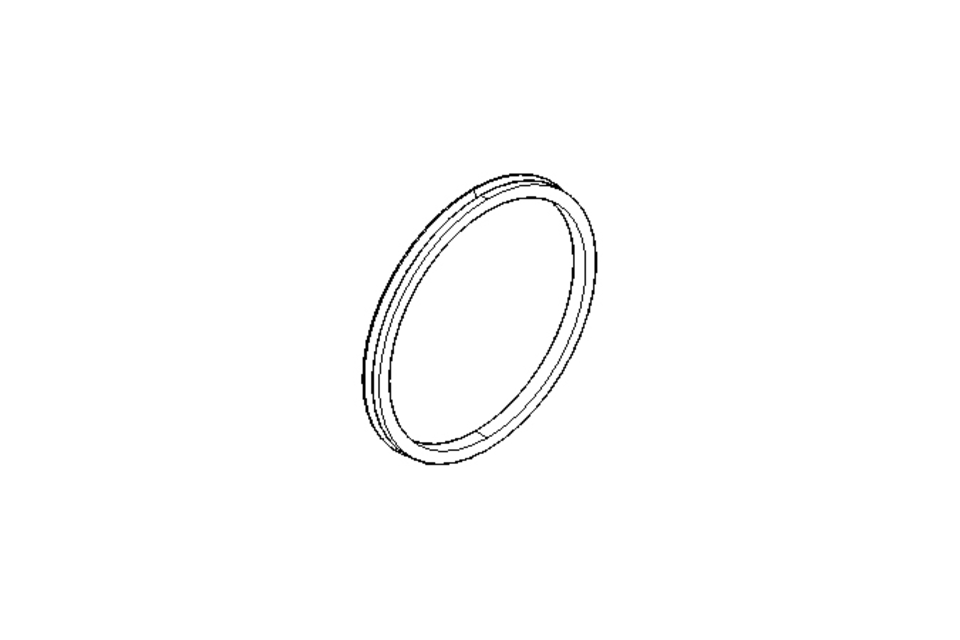 Junta anillo cierre en V 160A 144x8 NBR