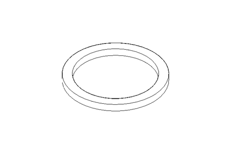 Junta de anillo 21,5x26,5x2 PVC-P